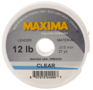 Maxima Tippet Clear 4lb Tippet