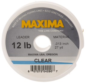 Maxima Tippet Clear 4lb Tippet