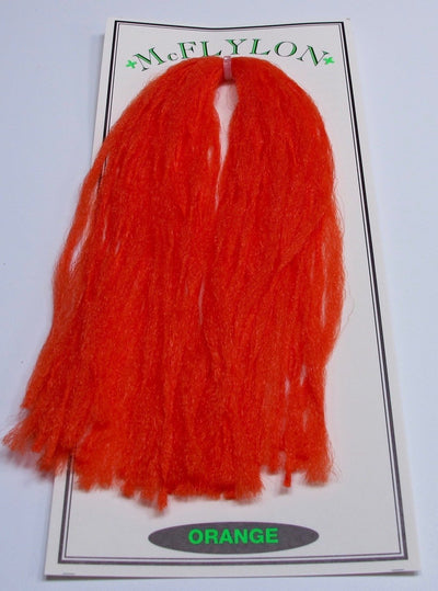 McFlylon Poly Yarn Orange Flash, Wing Materials