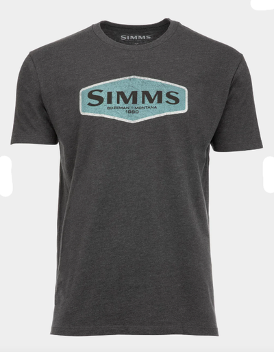 Men's Simms Logo Frame T-Shirt Clothing