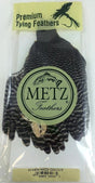 metz hen neck grizzly #1 fly tying