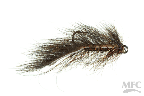 MFC Balanced Squirrel Leech Dark Brown / 8 Trout Flies