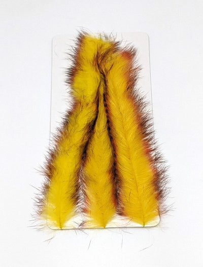 MFC Bunny Brush 2 Tone Yellow Orange Chenilles, Body Materials
