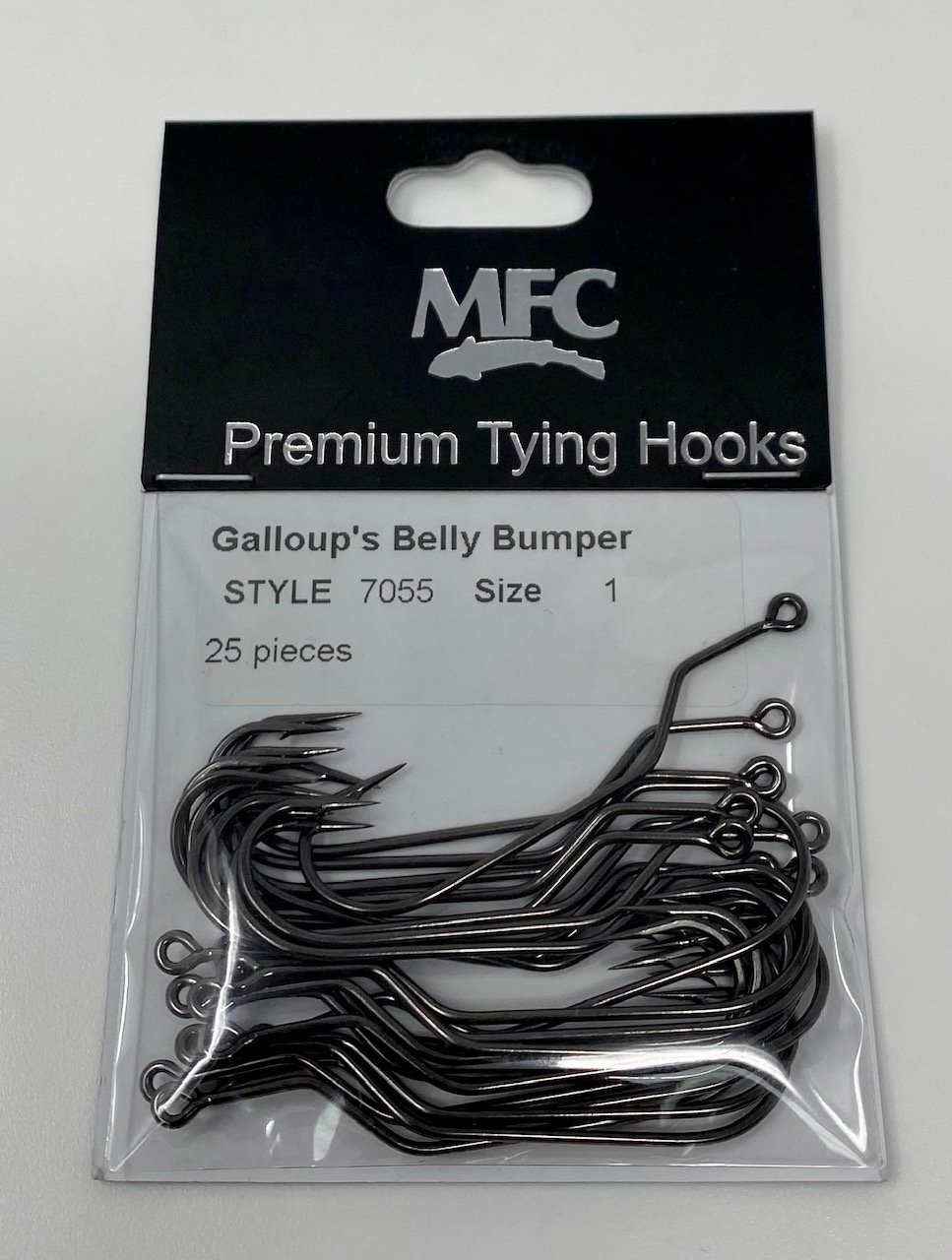 MFC Galloup's Belly Bumper Hook 25 Pack 1 Hooks