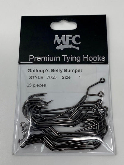 MFC Galloup's Belly Bumper Hook 25 Pack 1 Hooks