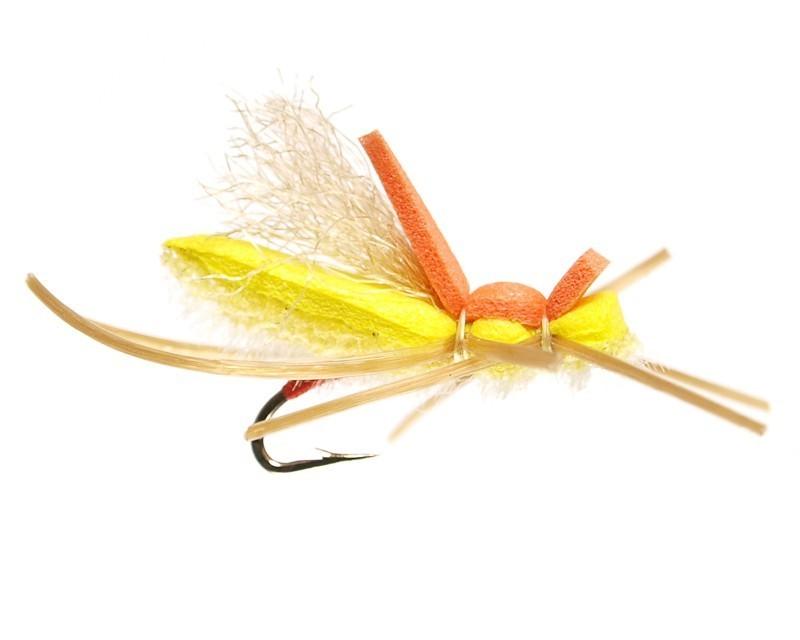 Micro Frank Fly Yellow Sally / 14 Trout Flies