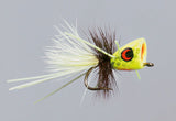 Micro-Me Pop Frog Chartreuse / 4 Flies