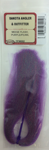 Wapsi Midge Flash Purple Fly Tying Krystal