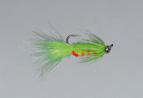 Mihulka's Crappie Special Chartreuse / 12 Flies