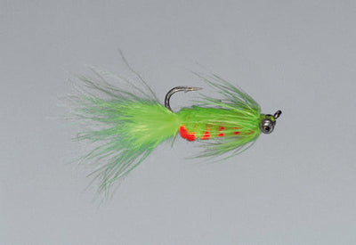 Mihulka's Crappie Special Chartreuse / 12 Flies