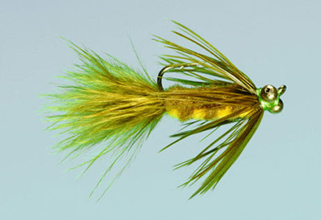 Mihulka's Crappie Special Olive / 12 Flies