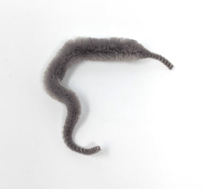 Mini Mangums Dragon Tail 6" Gray Chenilles, Body Materials