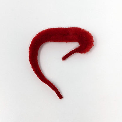 Mini Mangums Dragon Tail 6" Red Chenilles, Body Materials