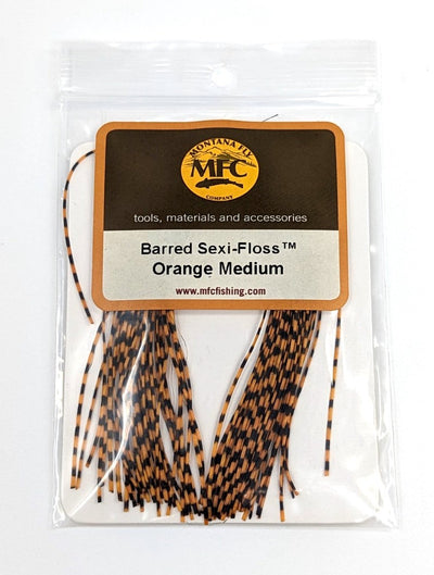 Montana Fly Barred Sexi-Floss Orange / Medium Rubber Legs