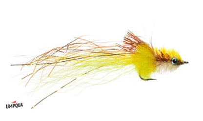 Murdich Minnow size 1/0 Copper/Yellow Warmwater Flies