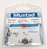 Mustad 3906 Hook 25 pack 18 Hooks