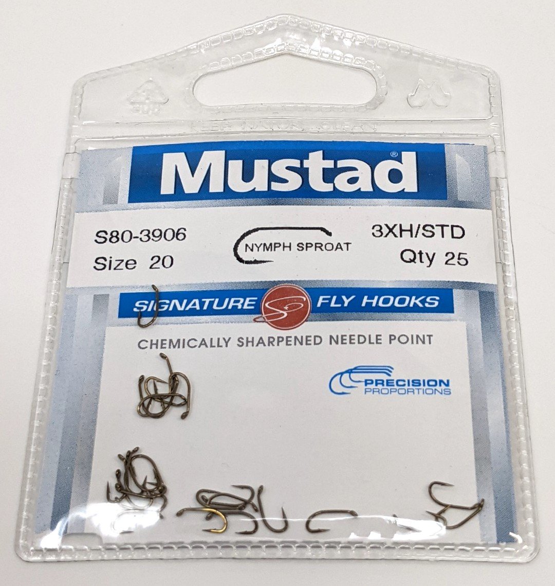 Mustad 3906 Hook 25 pack 20 Hooks