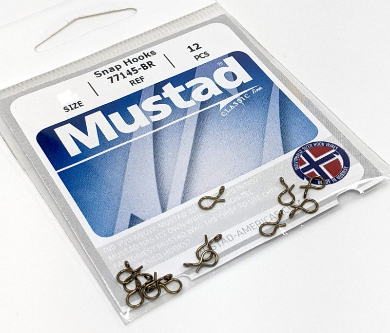 Mustad Snap Hooks Small Fly Fishing Accessories