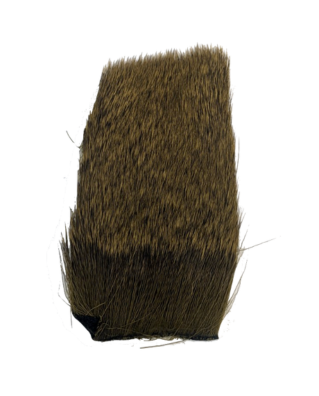 Nature's Spirit All Purpose Deer Hair 2" x 3" Olive Hair, Fur
