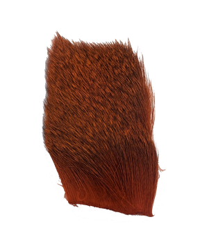 Nature's Spirit All Purpose Deer Hair 2" x 3" Orange Hair, Fur