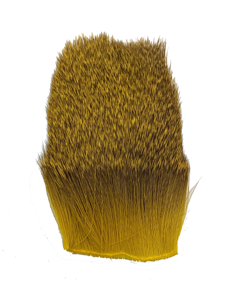 Nature's Spirit All Purpose Deer Hair 2" x 3" Yellow Hair, Fur