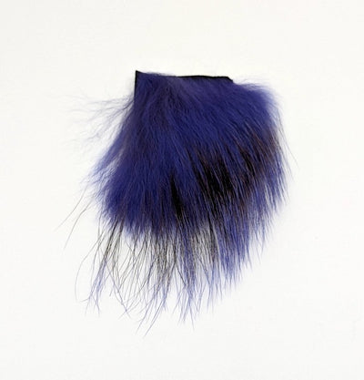 Nature's Spirit Badger Premium Wing Fur Purple Hair, Fur