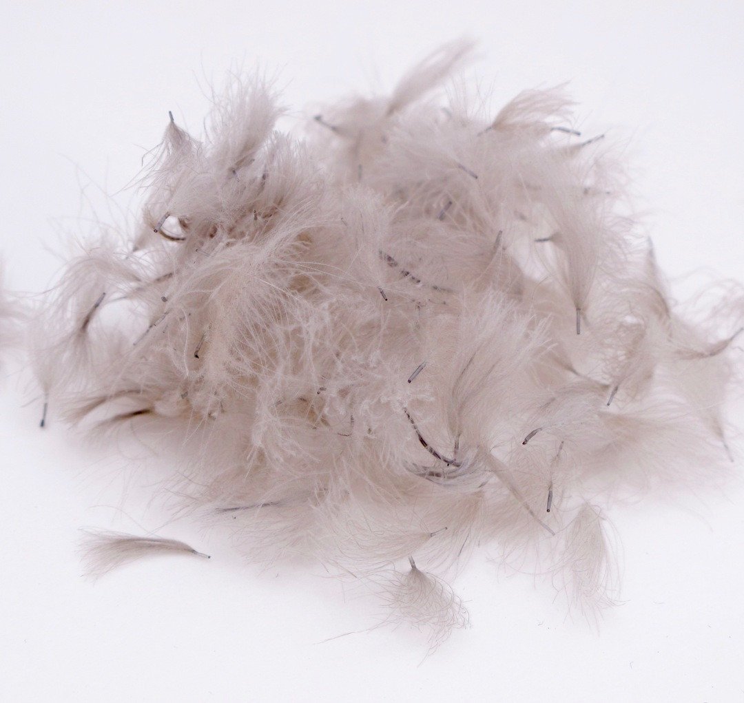 Nature's Spirit Bulk Cul De Canard CDC Tufts 1/2 gram White Saddle Hackle, Hen Hackle, Asst. Feathers