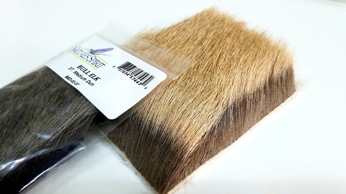 Nature's Spirit Bull Elk Hair 2x3" Hair, Fur