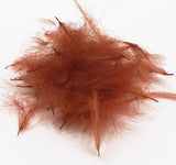 Nature's Spirit Duck Cul De Canard Feathers CDC Mahogany