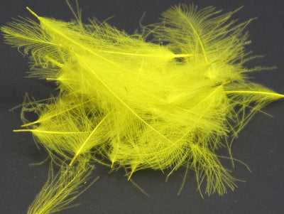 Nature's Spirit Duck Cul De Canard Feathers CDC Yellow