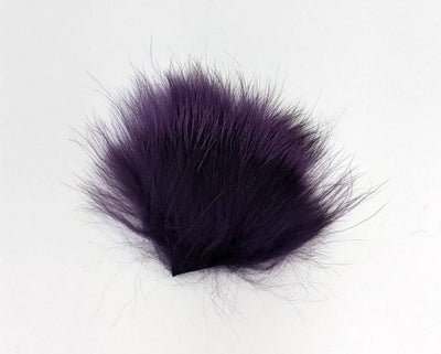 Nature's Spirit Dyed Coyote Premium Wing Fur Purple Hair, Fur