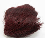 Nature's Spirit Dyed Deer Belly Hair Claret