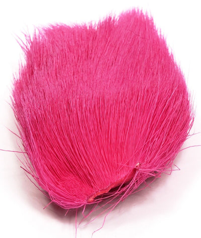 Nature's Spirit Dyed Deer Belly Hair Hot Pink