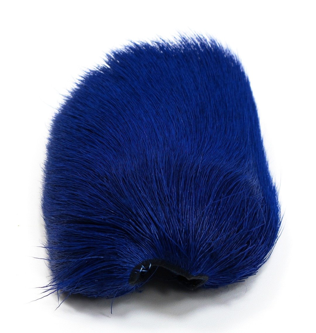 Nature's Spirit Dyed Deer Belly Hair Royal Blue