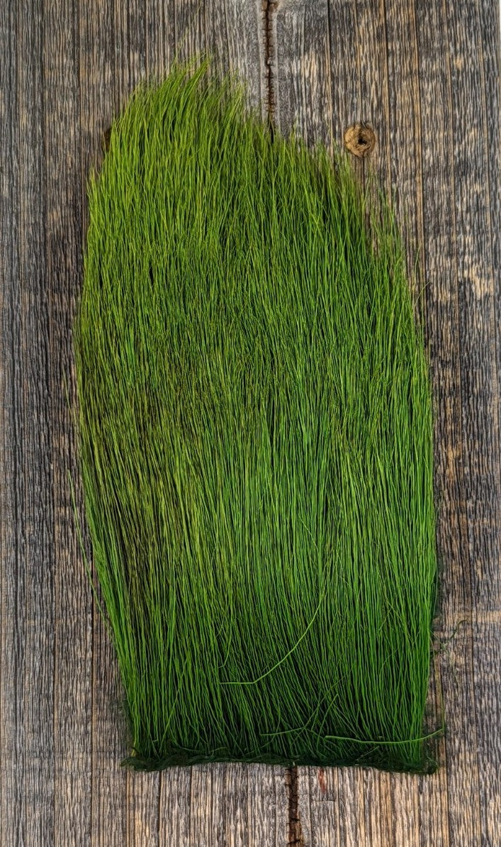 Nature's Spirit Elk Rump 3" x 4" Fl Chartreuse Hair, Fur