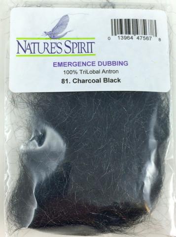Nature's Spirit Emergence Dubbing Charcoal Black Dubbing