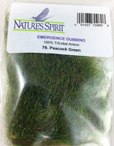Nature's Spirit Emergence Dubbing Peacock Green Dubbing