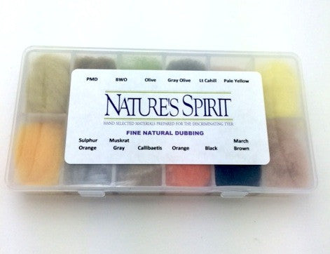 Nature's Spirit Fine Natural Dubbing Dispenser Fly Tying