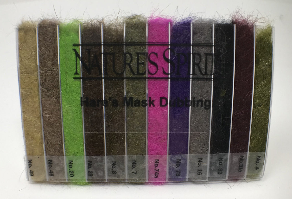 Nature's Spirit Hare's Mask Dubbing Dispenser -12 colors 
