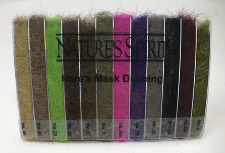 Nature's Spirit Hare's Mask Dubbing Dispenser -12 colors 