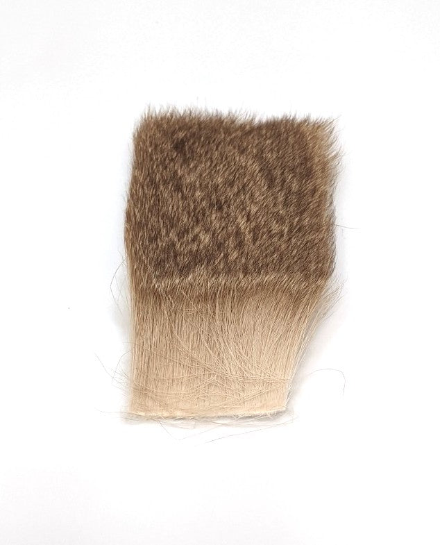 Nature's Spirit Hopper Deer Hair 2" x 3" Bleached Hair, Fur