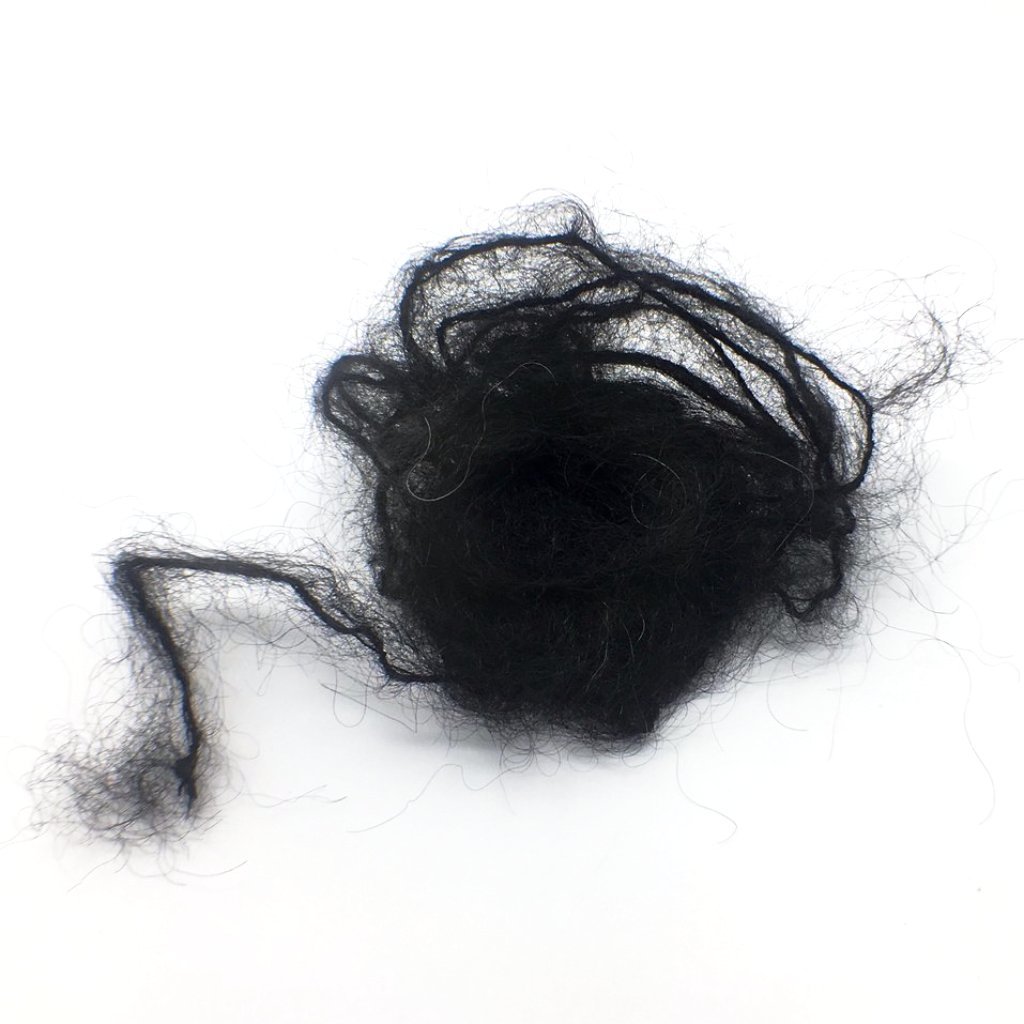 Nature's Spirit Mohair Leech Yarn Black 