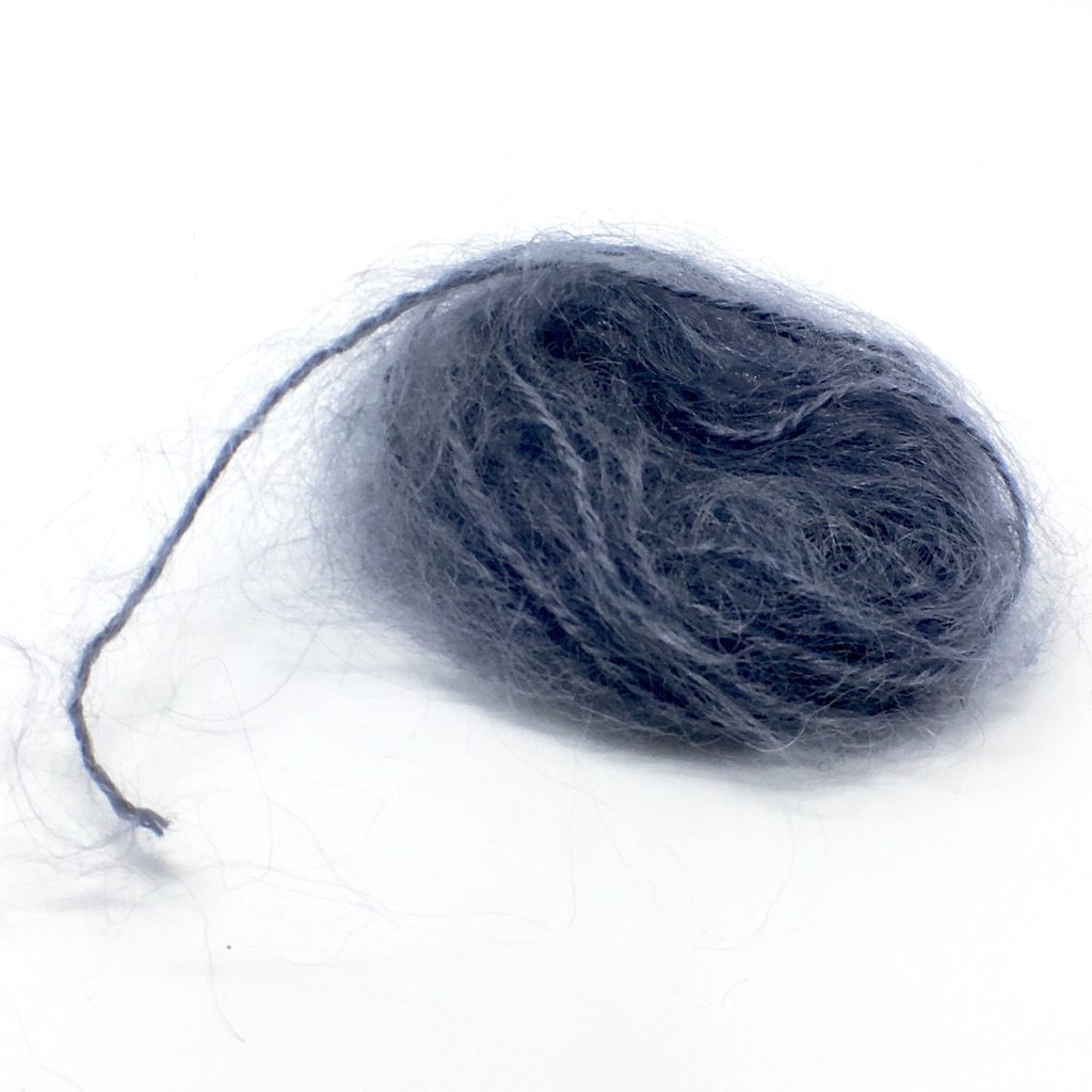 Nature's Spirit Mohair Leech Yarn Muskrat Grey 