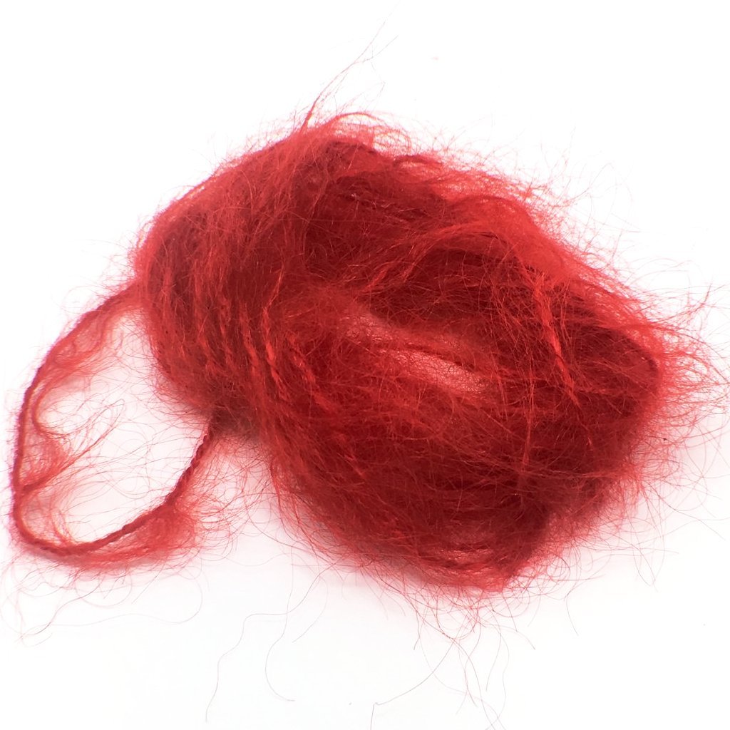 Nature's Spirit Mohair Leech Yarn Red