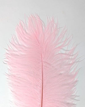 Nature's Spirit Ostrich Plume Pink Saddle Hackle, Hen Hackle, Asst. Feathers