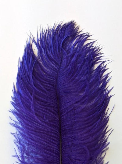 Nature's Spirit Ostrich Plume Purple Saddle Hackle, Hen Hackle, Asst. Feathers