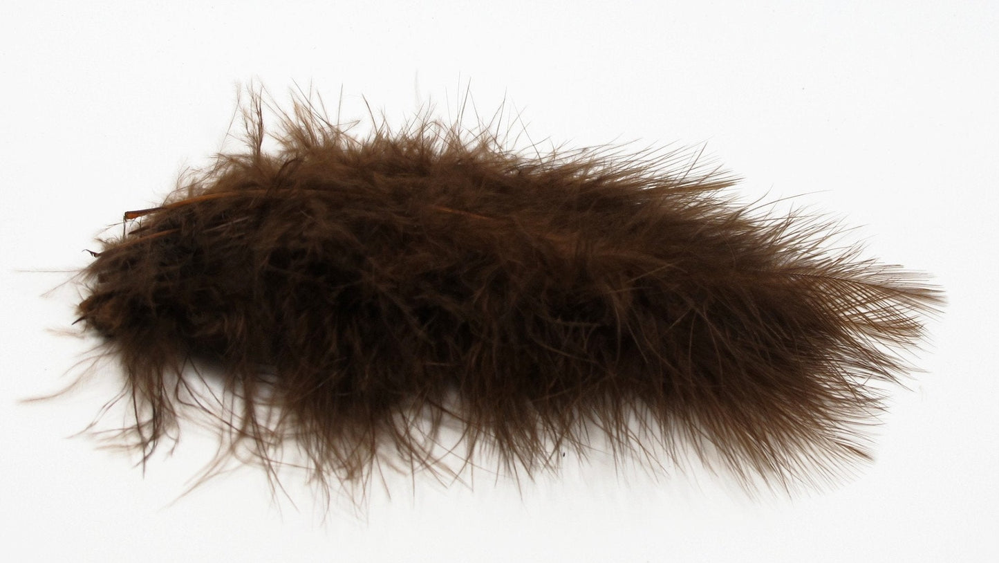 Nature's Spirit Prime Long Marabou Brown