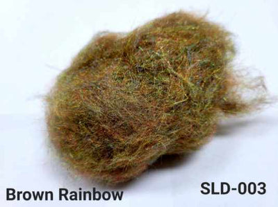 Nature's Spirit Scud-lisios Dubbing Brown Rainbow Dubbing