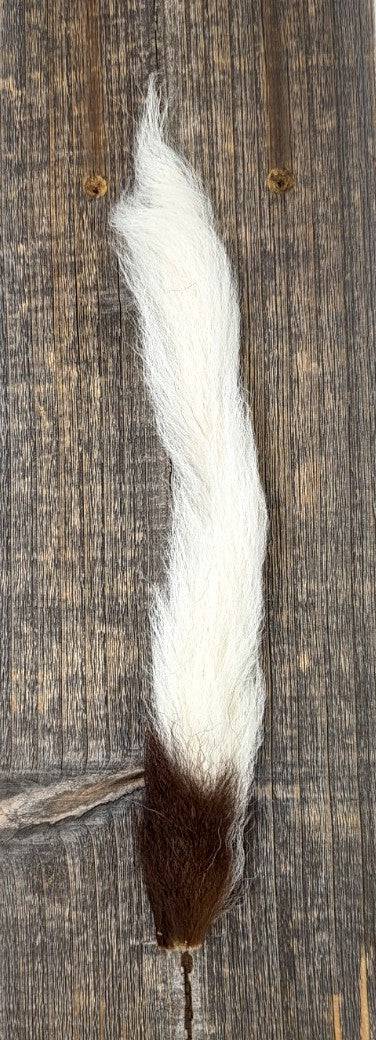 Nature's Spirit Select Calf Tail Fl White Hair, Fur