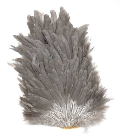 Nature's Spirit Select Hen Saddle Natural Medium Dun Saddle Hackle, Hen Hackle, Asst. Feathers